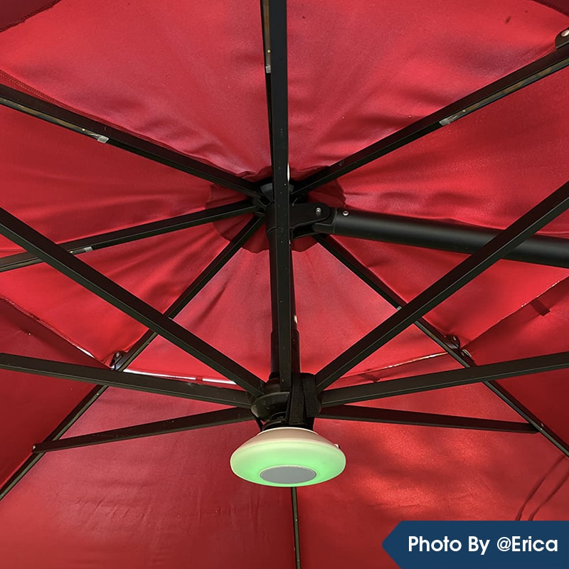 Bluu Bluetooth Umbrella Light