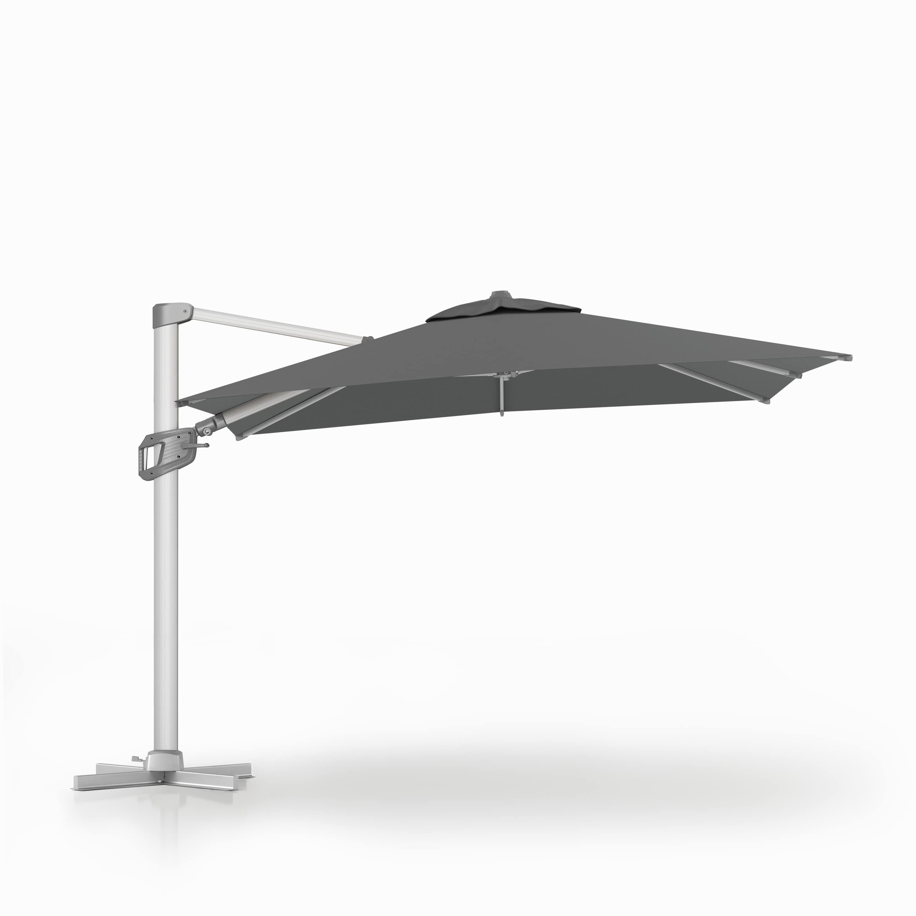 Bluu Redwood Pro Cantilever Umbrella Rectangular 1-Tier