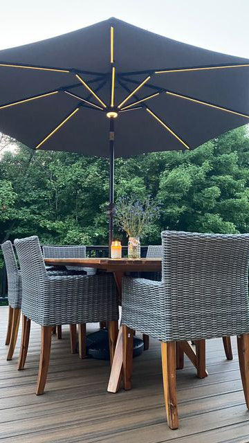 patio light umbrella