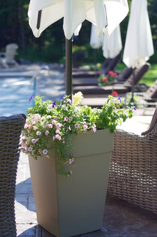 DIY Your Patio Umbrella Stand to Hide The Ugly